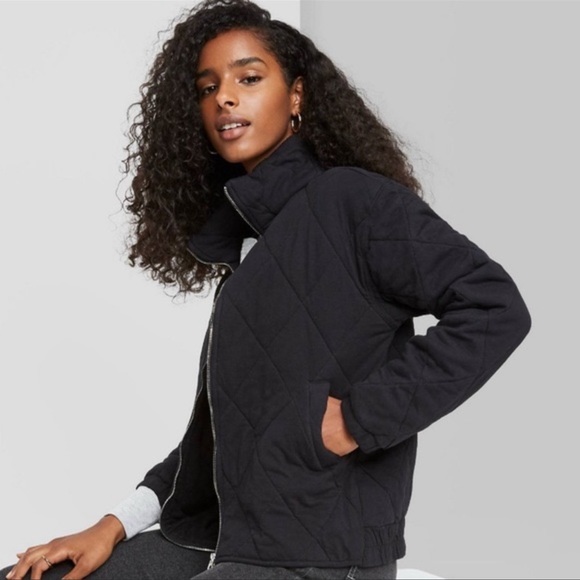 wild fable Jackets & Coats New Wild Fable Quilted Jacket Poshmark